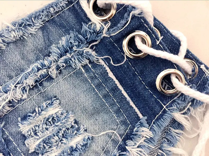 Women's denim shorts hercurva