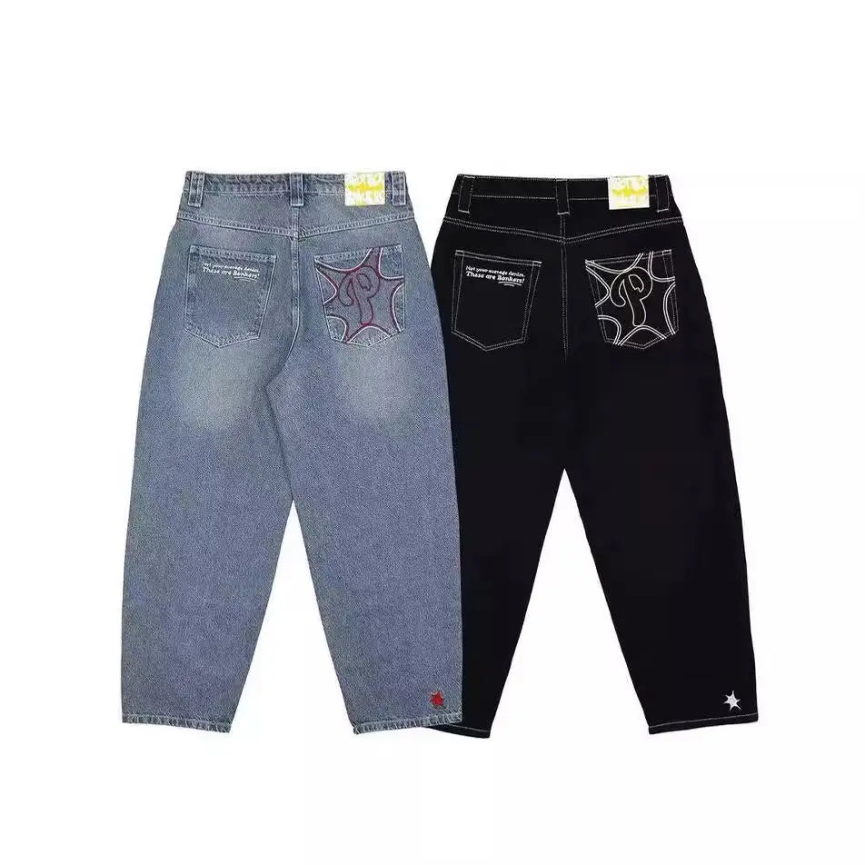 New Hip-hop Fashion Jeans For Men And Women hercurva
