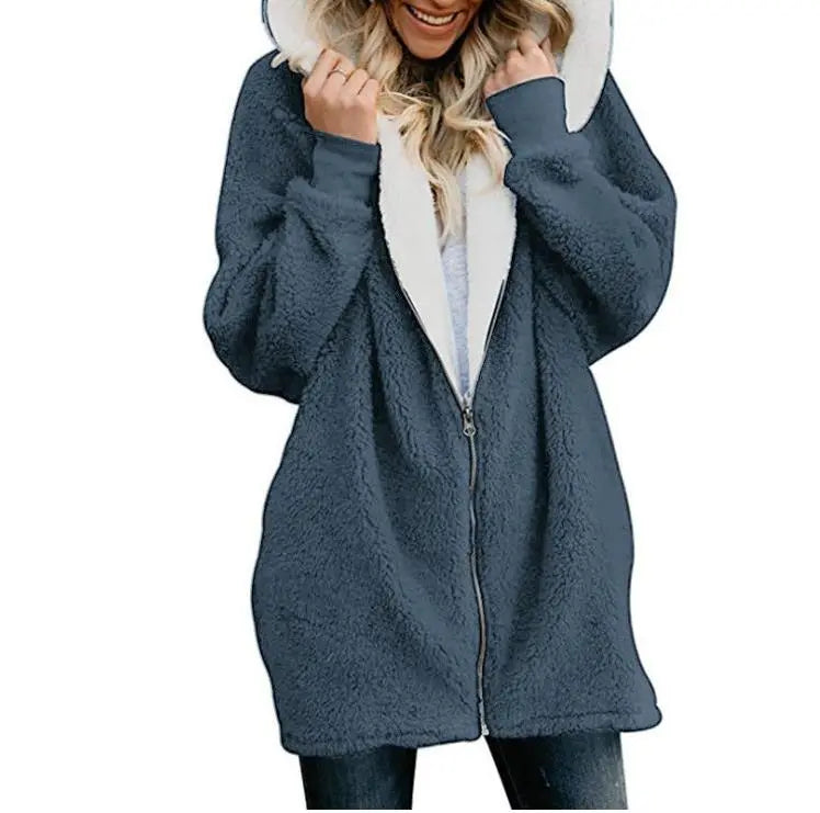 Lamb hooded sweater hercurva