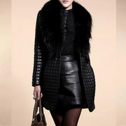Cotton leather jacket hercurva