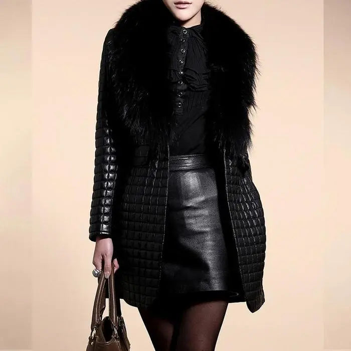 Cotton leather jacket hercurva