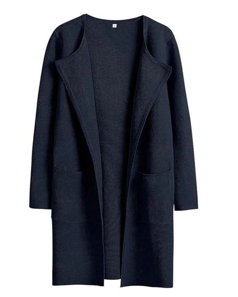 ARU - LAPEL TOP COAT #VEV42638