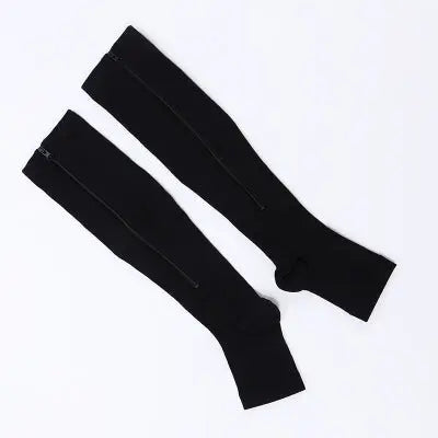 Elastic socks sports compression socks compression zipper socks hercurva