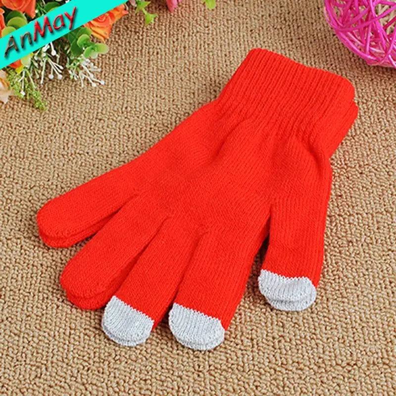 Touch screen gloves warm knit wool touch screen gloves winter touch gloves hercurva