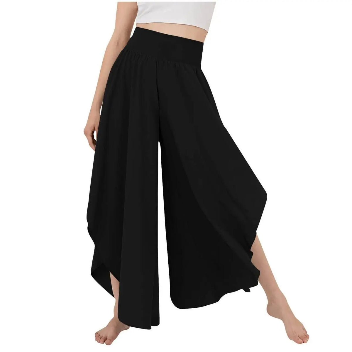 Micro La High Waist Loose Casual Pants hercurva