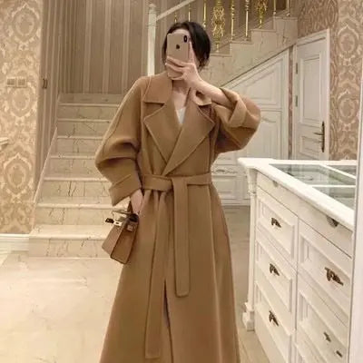 Small Wool Woolen Woolen Coat hercurva
