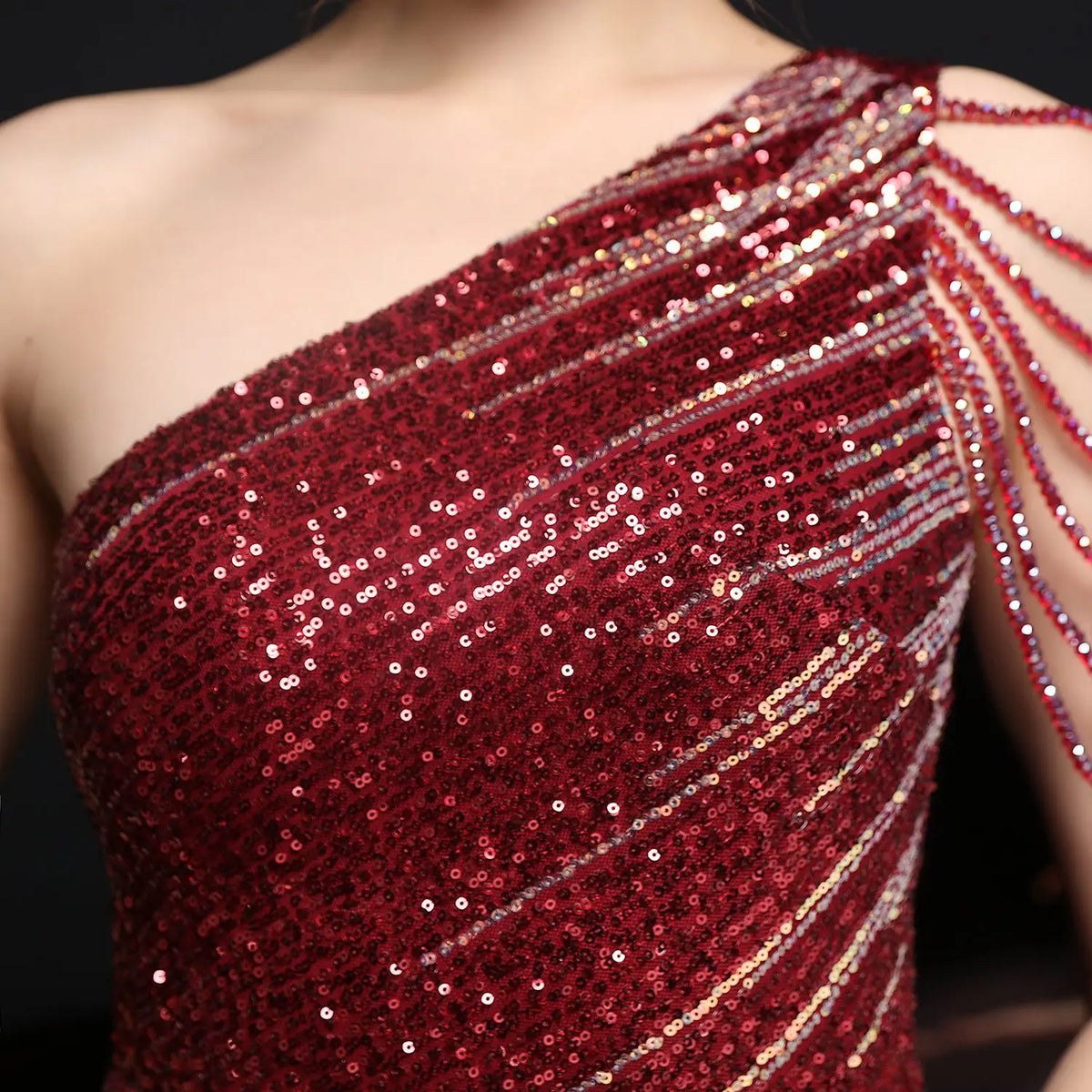 Party Evening Dress Sexy Long Section Was Thin Toast Bride hercurva
