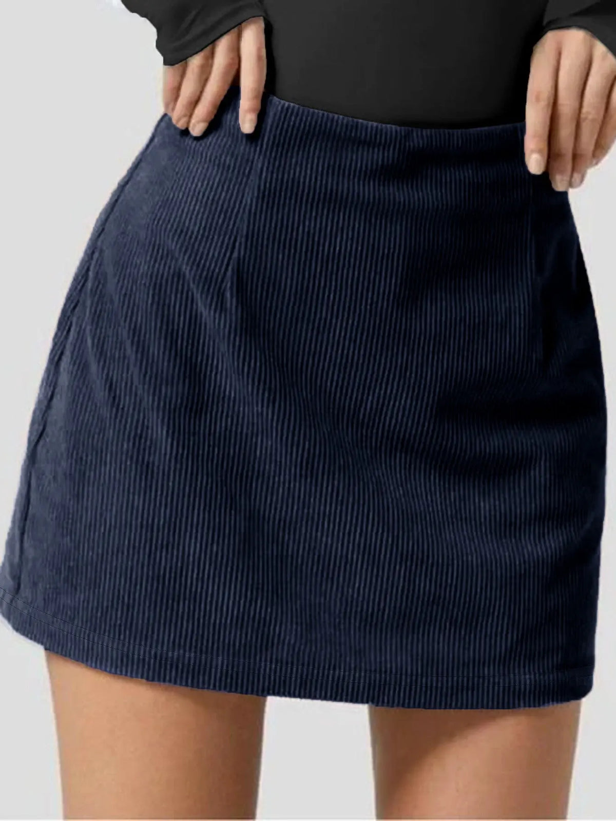 Women's European And American Corduroy A- Line Skirt hercurva