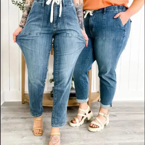 Women's Loose All-match Casual Straight-leg Jeans hercurva