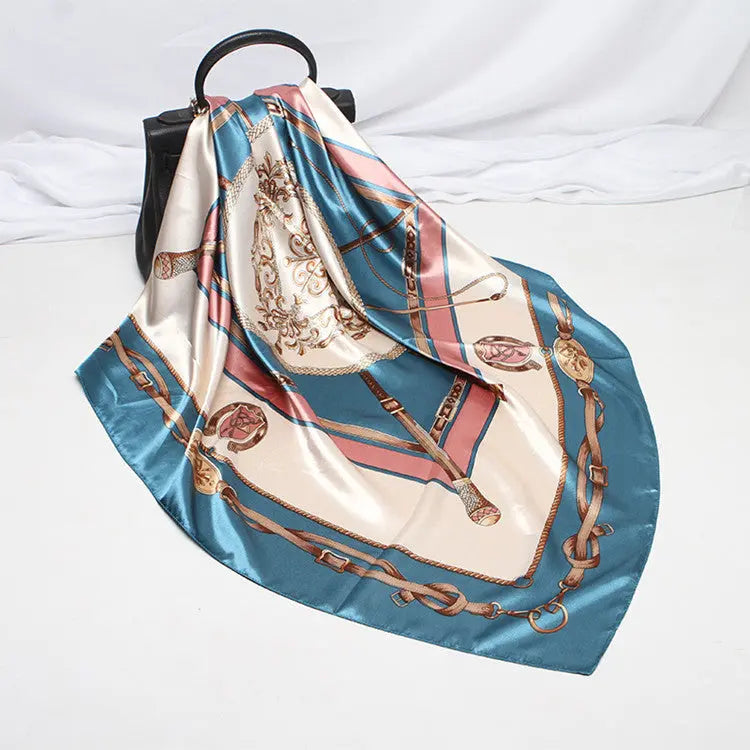 Digital Printed Square Silk Scarf hercurva