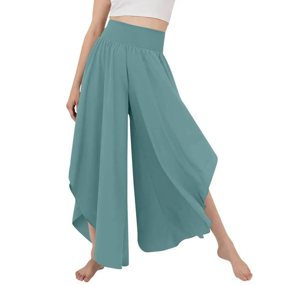 Micro La High Waist Loose Casual Pants hercurva