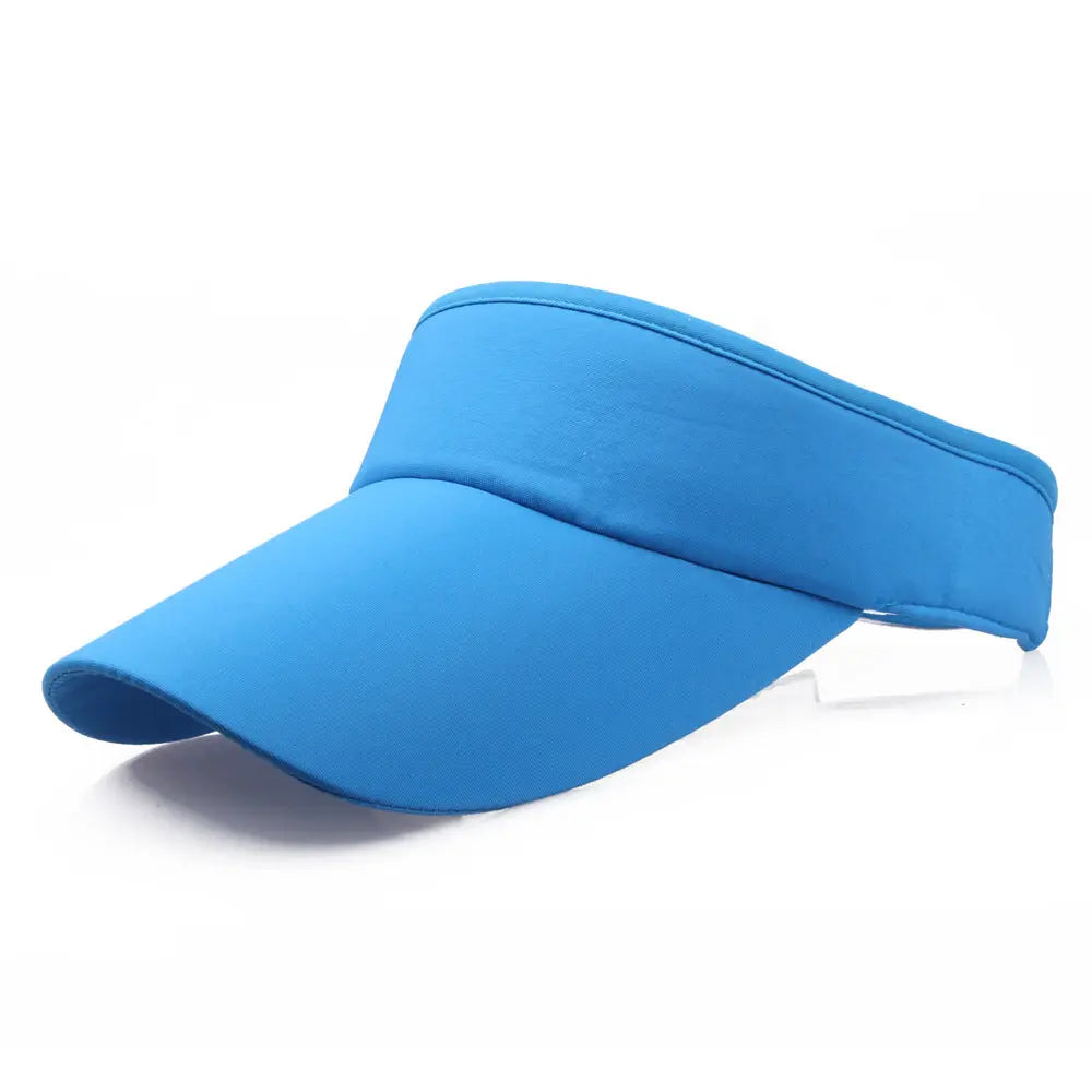Sun Hat Visor Caps Summer Beach Sunhat Sport Headband Classic Cap Adjustable Sun Sports Visor Hat Baseball Cap hercurva