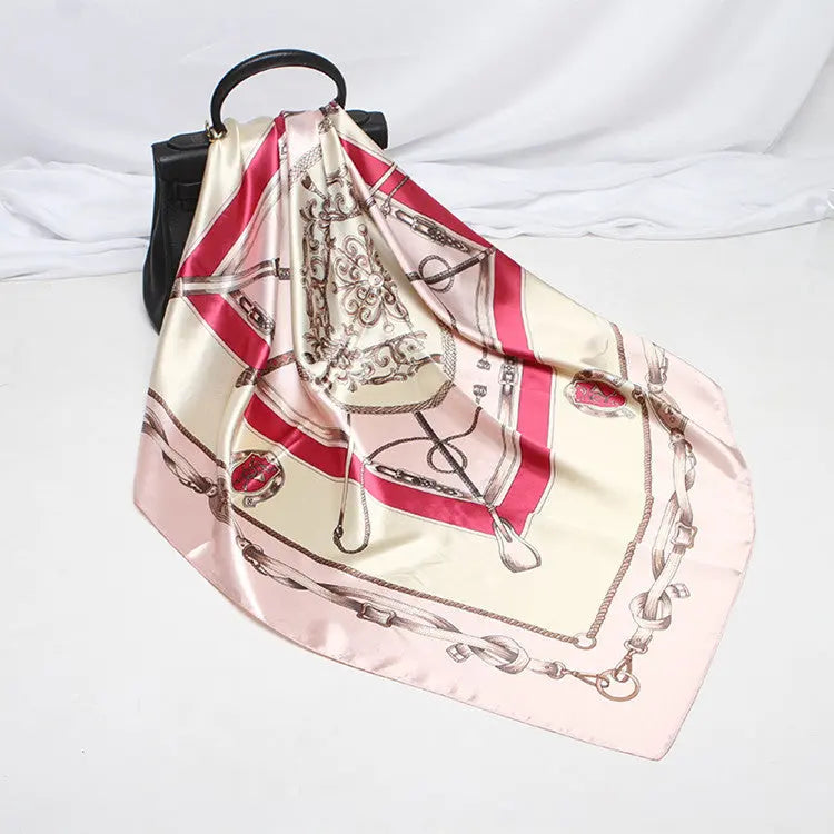 Digital Printed Square Silk Scarf hercurva