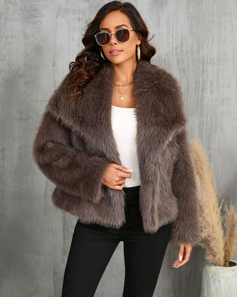 LAURI - FUR JACKET VEV40952