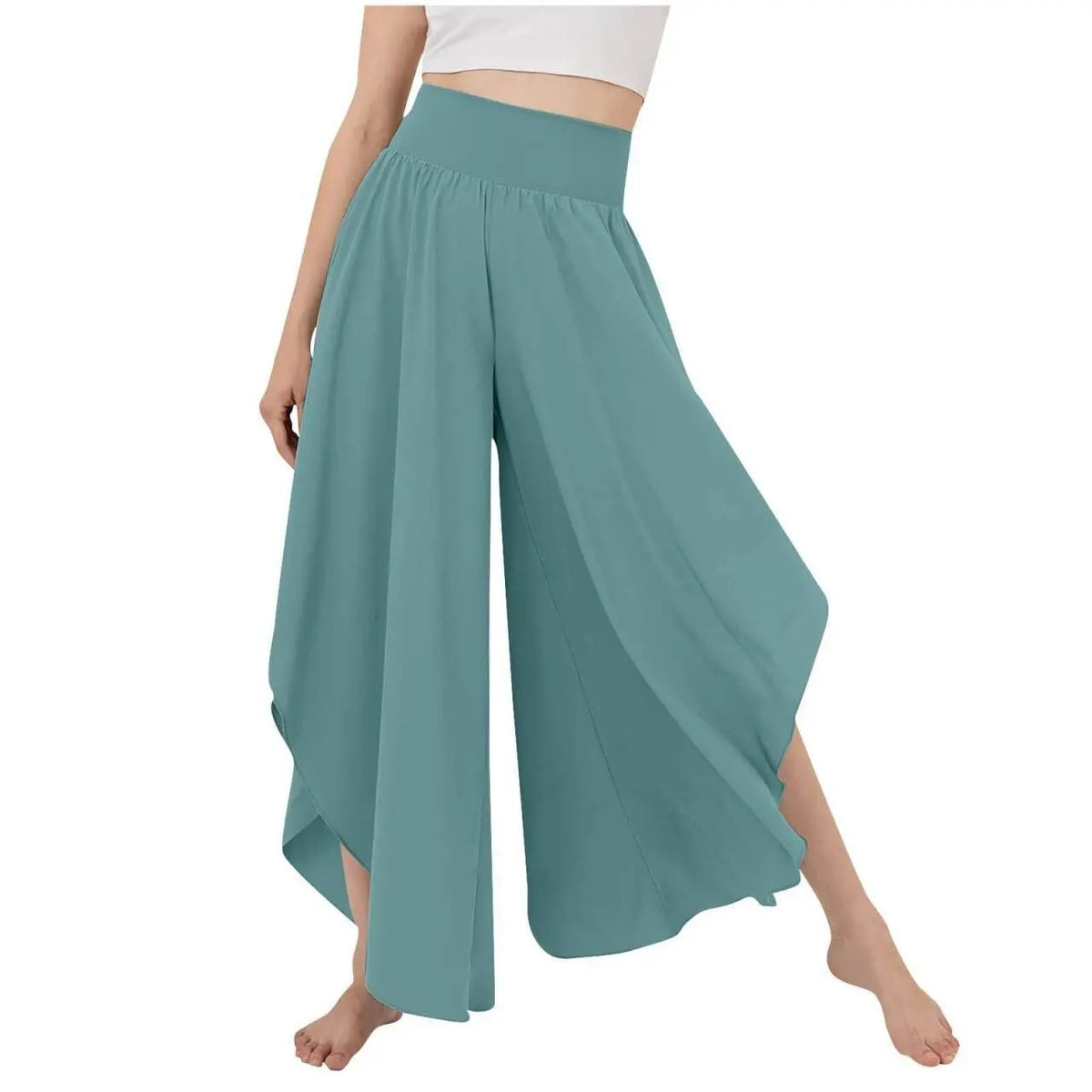 Micro La High Waist Loose Casual Pants hercurva