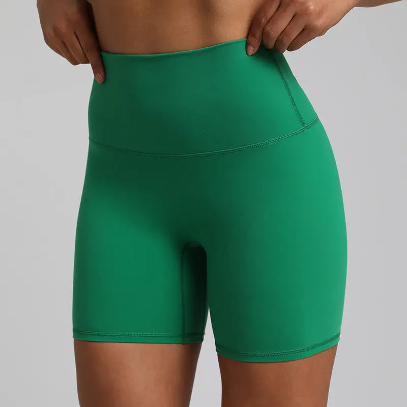 Nude Feel Yoga Quick-drying Breathable Slim Fit Sports Shorts hercurva