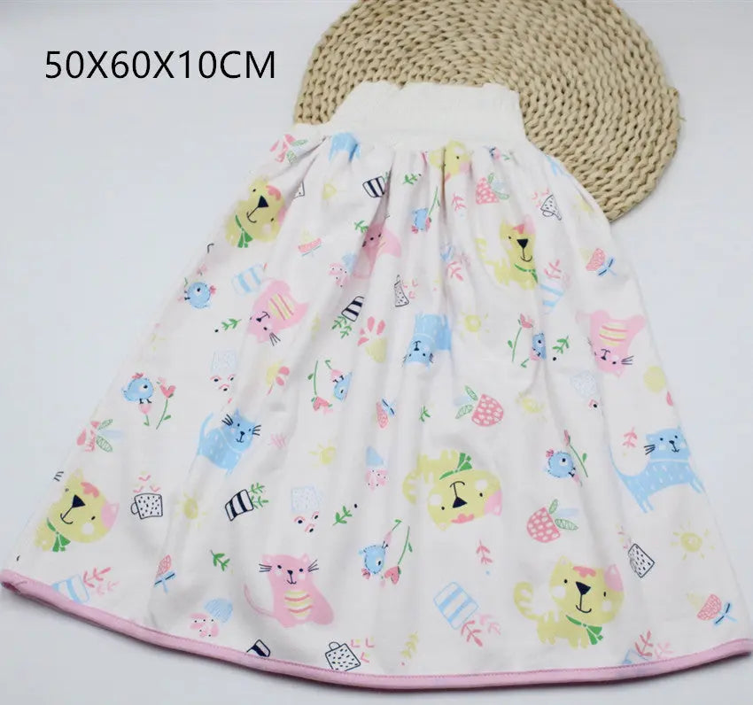 Cotton and bamboo fiber adult diaper skirt hercurva