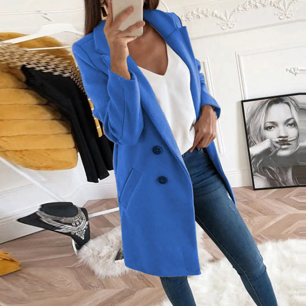 Medium Long Wool Coat hercurva