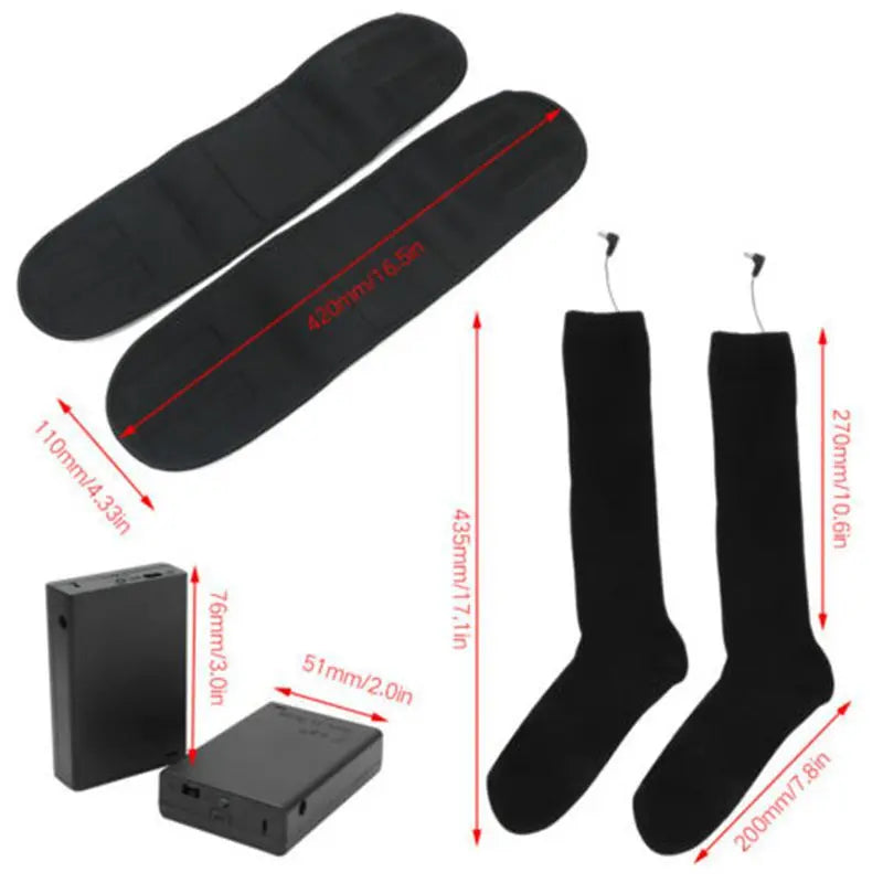 Outdoor Cold Weather Electric Heated Socks hercurva