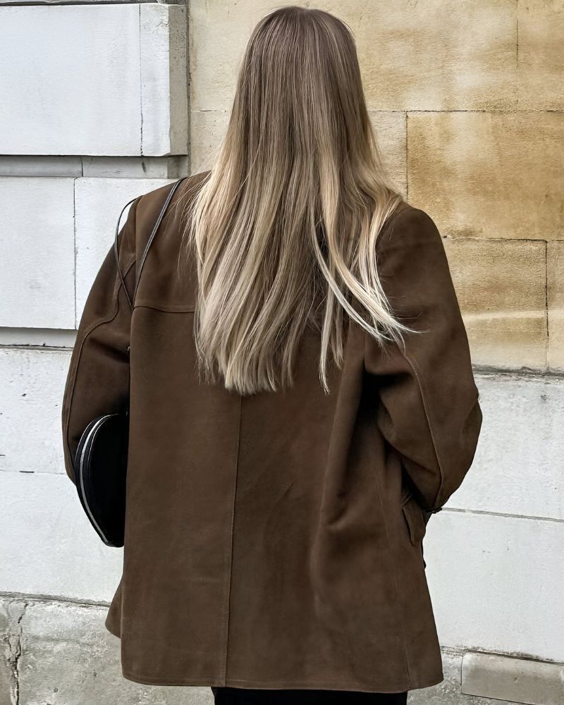 ABIGAIL - SUEDE JACKET #VEV42284