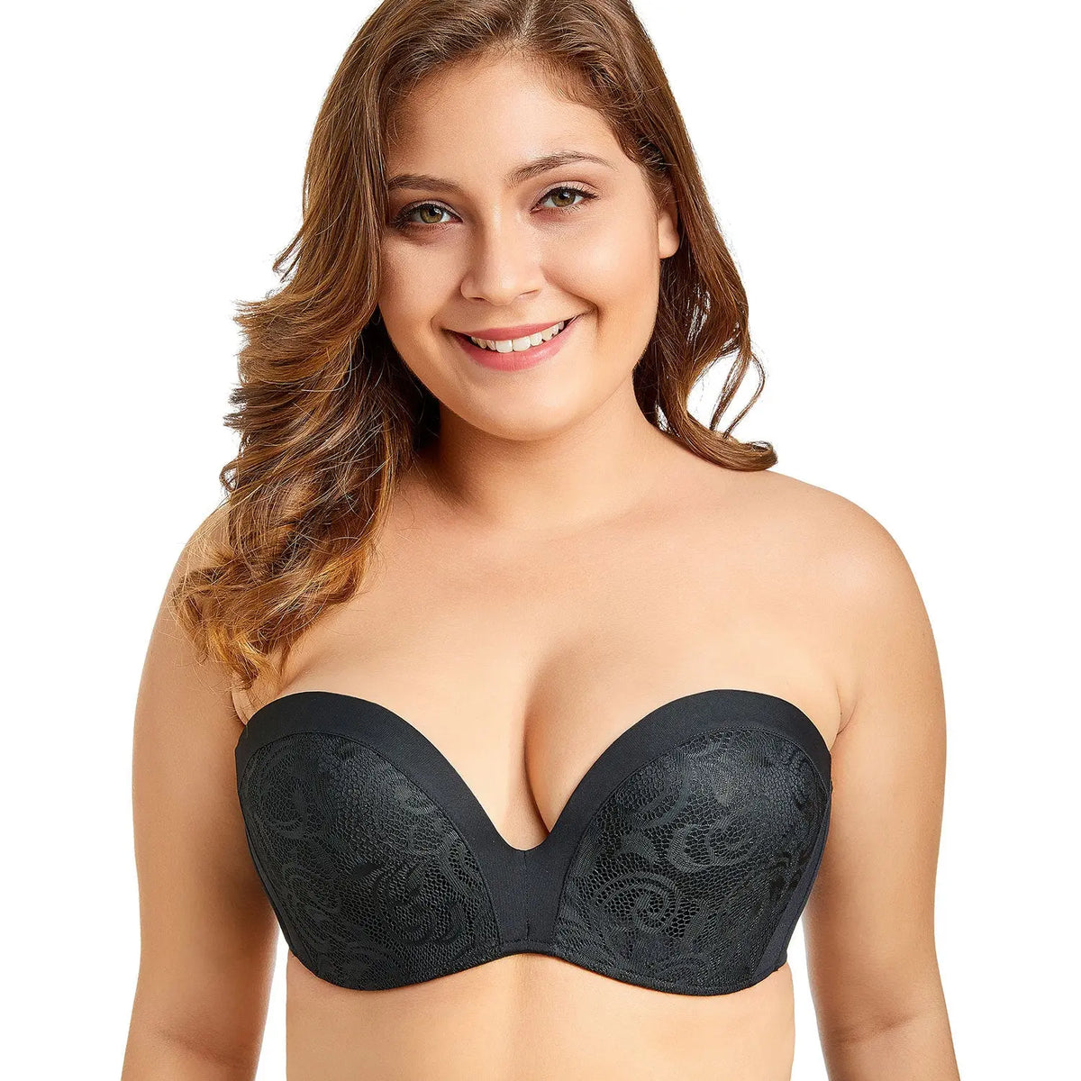 Female tube top anti-slip thin support hercurva