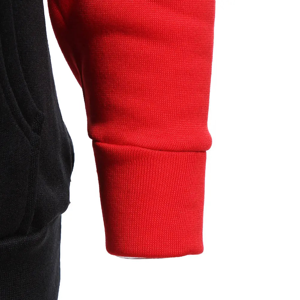 Printed Hooded Couple Sweatshirt hercurva