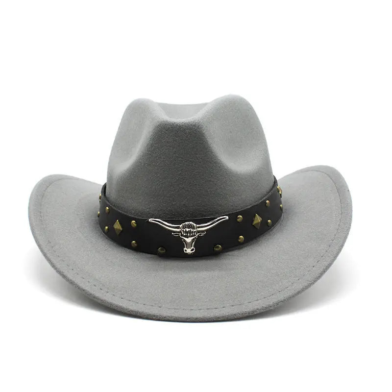 Polyester Retro Jazz Western Cowboy Hat hercurva