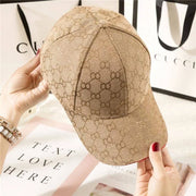 Gold grid baseball cap hercurva