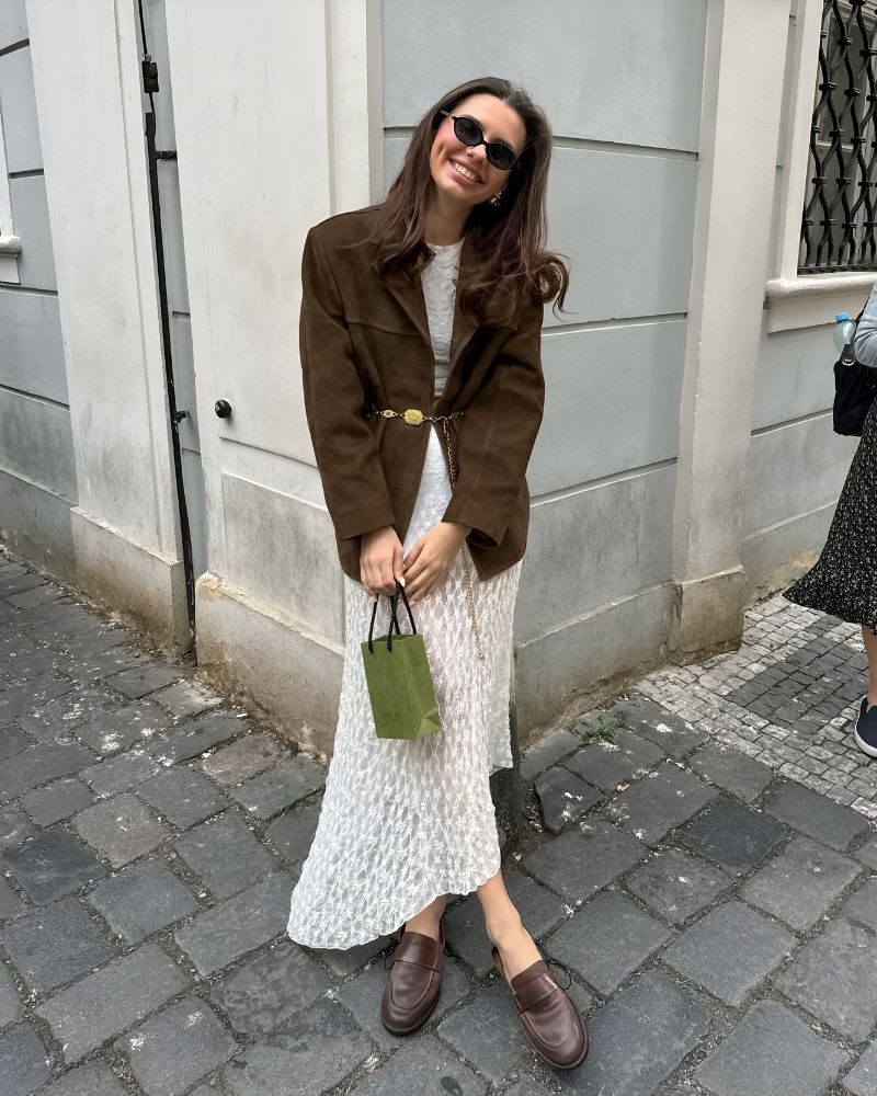 ABIGAIL - SUEDE JACKET #VEV42284