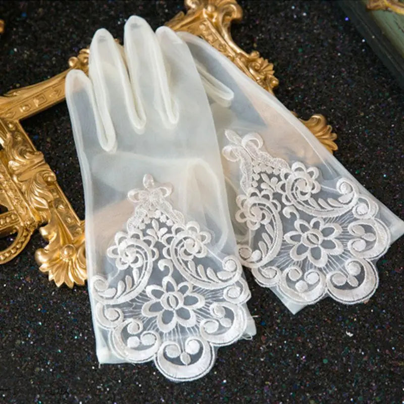 Sunscreen lace gloves hercurva