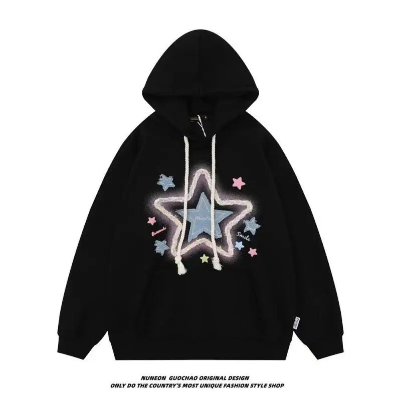 XINGX Embroidered Niche Design Hooded Sweater For Women hercurva