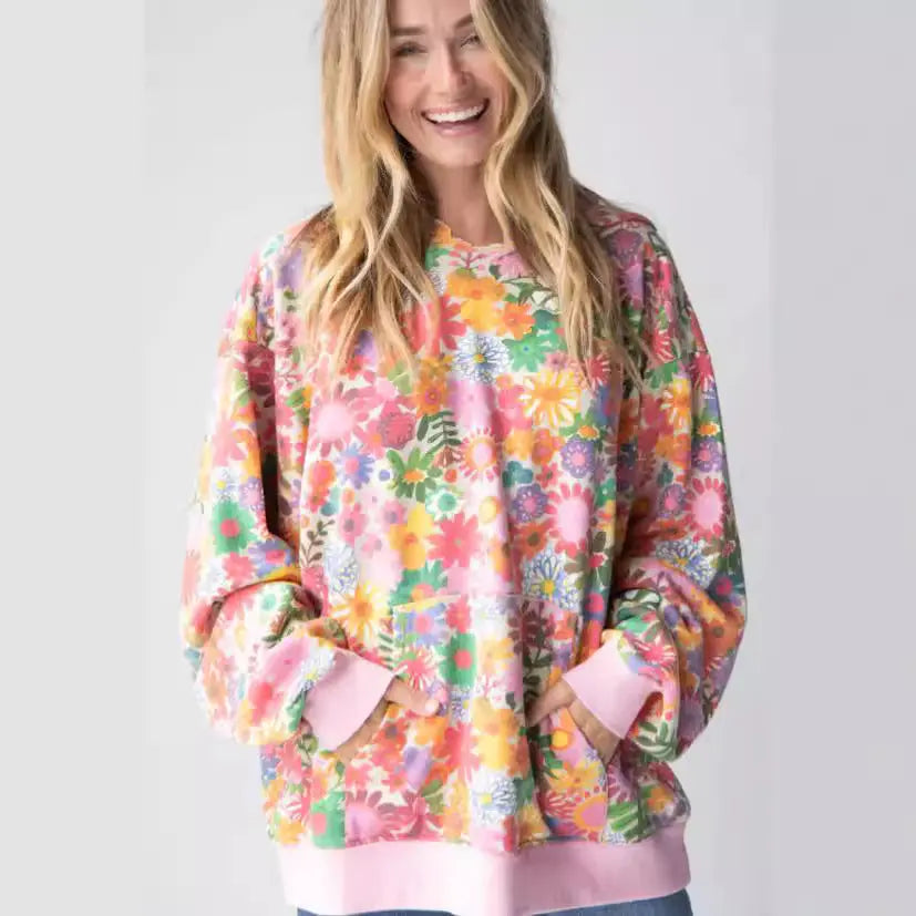 Women's Digital Printed Hoodie hercurva