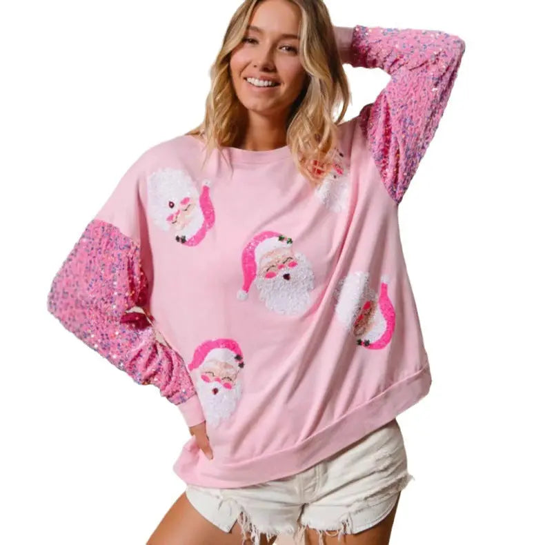 European And American Women's Clothing Christmas Long-sleeved Sweater hercurva