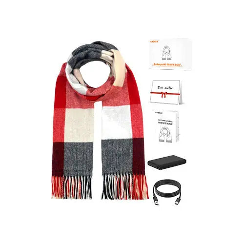 Thermal Multifunctional Electric Heating Scarf Women's Shawl Charging Heating hercurva