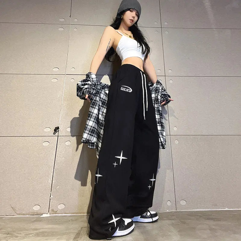 Women's Ankle-tied Two-purpose Sweatpants American Style hercurva