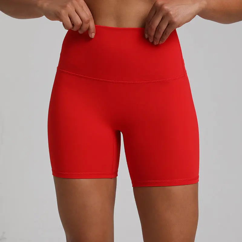 Nude Feel Yoga Quick-drying Breathable Slim Fit Sports Shorts hercurva