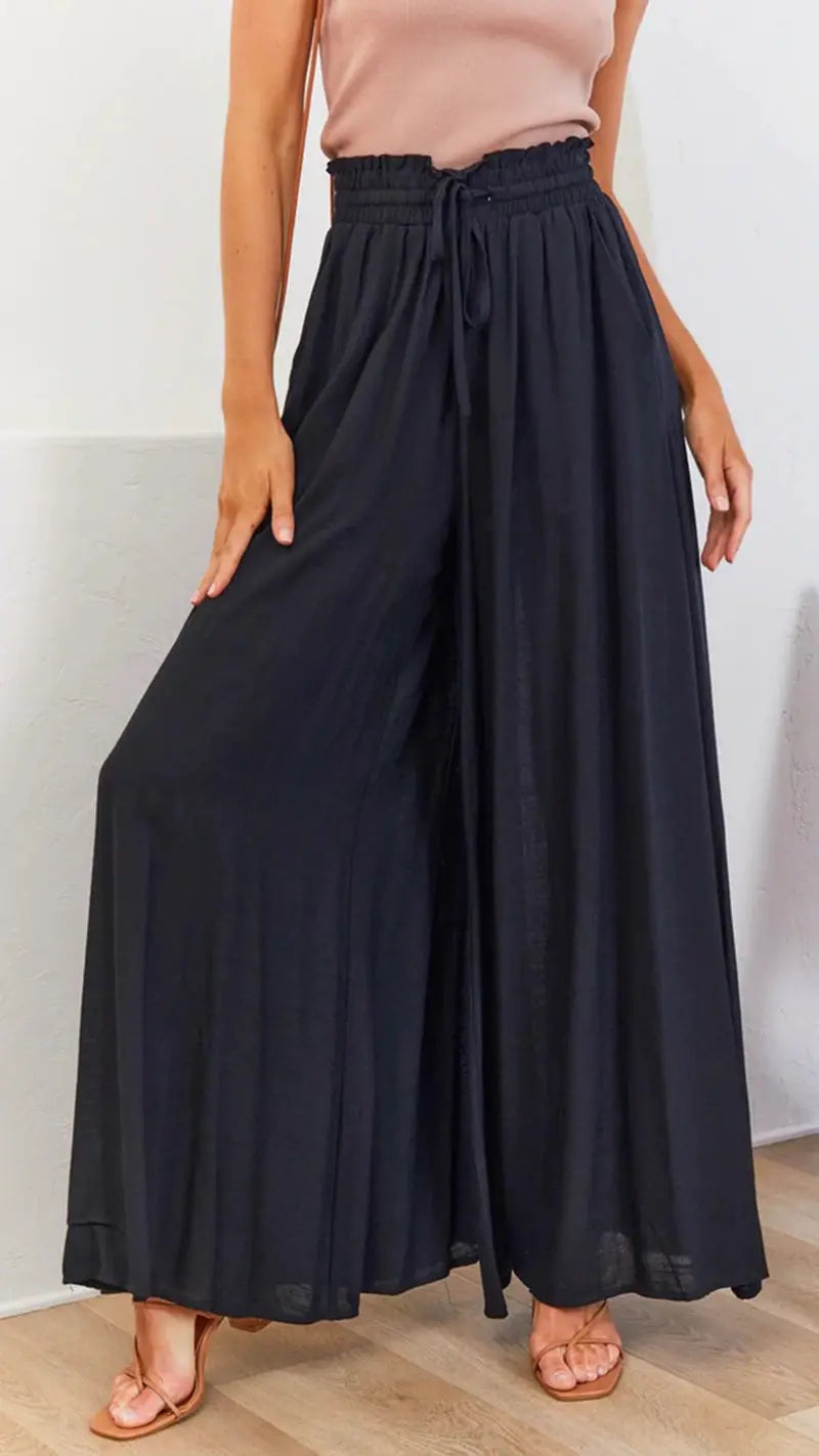 Womens Pants Wide Leg Loose Comfy Lounge Sweatpants With Pockets hercurva