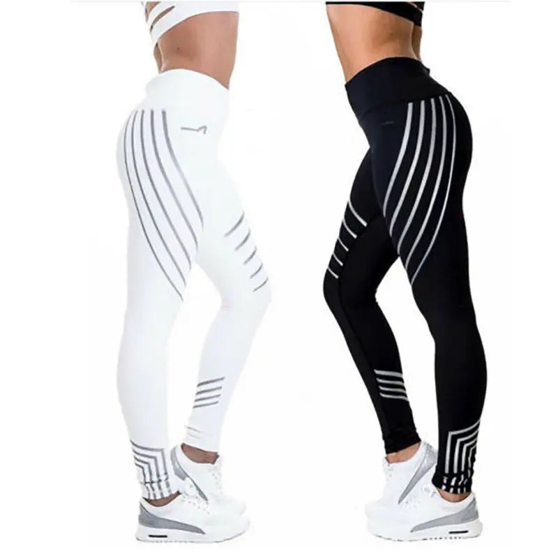 Women Workout Leggings Pants Women Leggins Women Fitness Night Glowing Autumn Winter Leggings Women legins hercurva