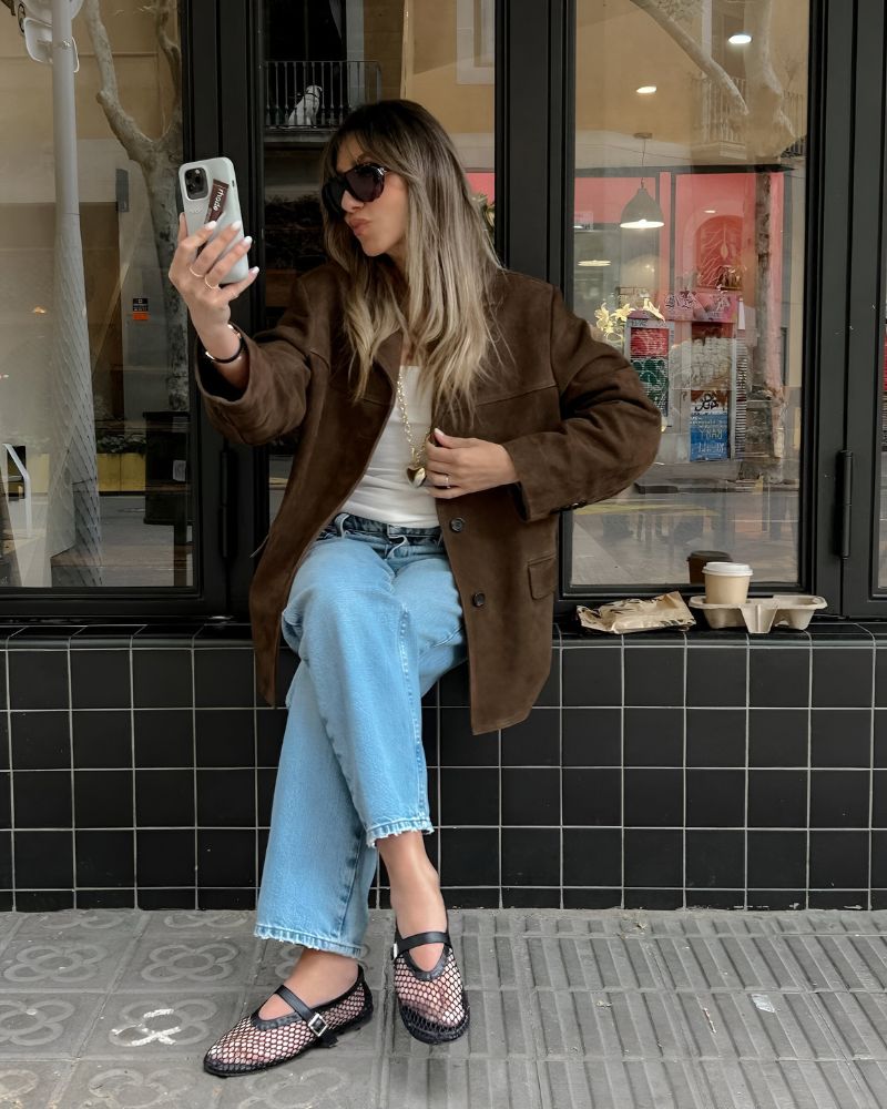 ABIGAIL - SUEDE JACKET #VEV42284