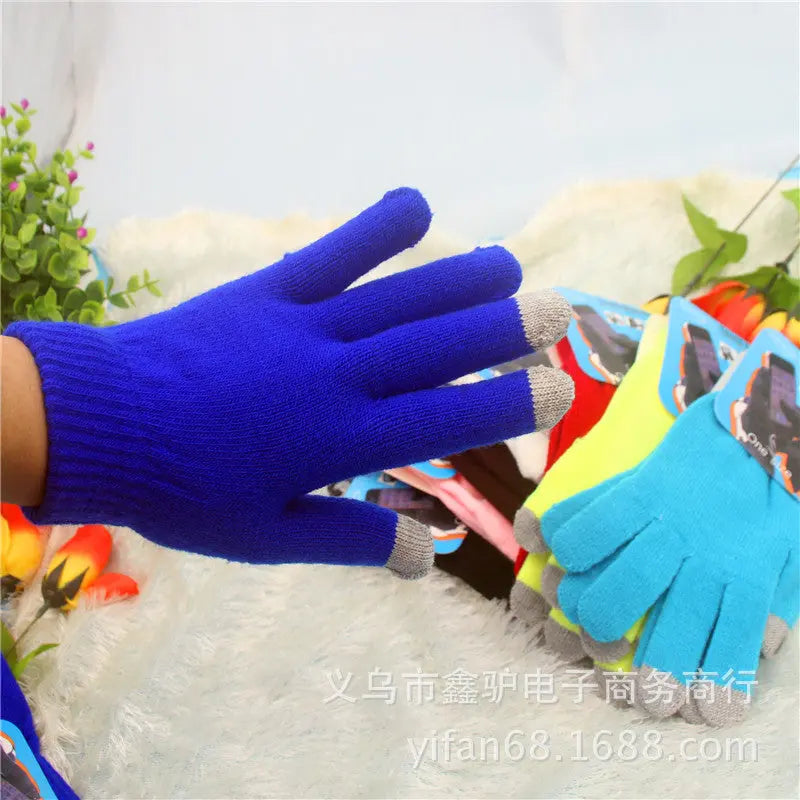 Touch screen gloves warm knit wool touch screen gloves winter touch gloves hercurva