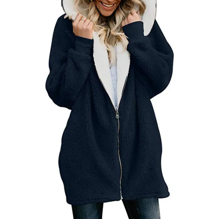 Lamb hooded sweater hercurva
