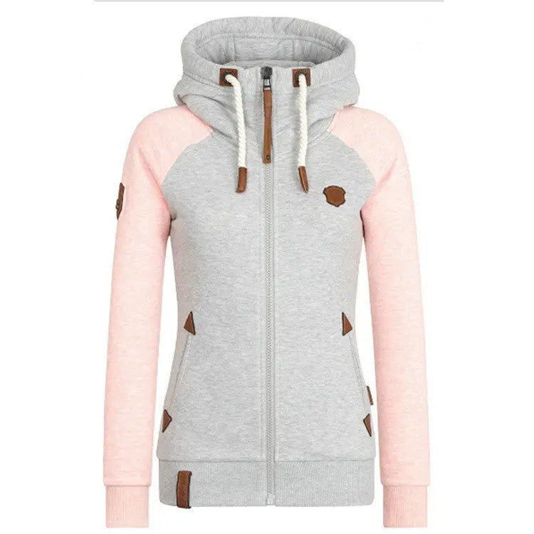 Contrast Hooded Sweatshirt hercurva
