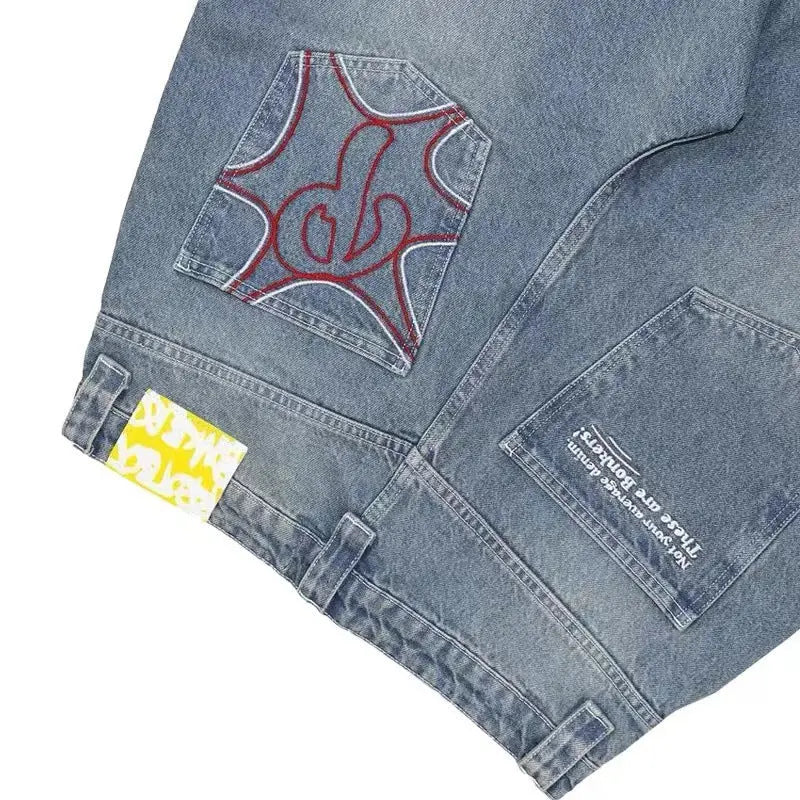New Hip-hop Fashion Jeans For Men And Women hercurva