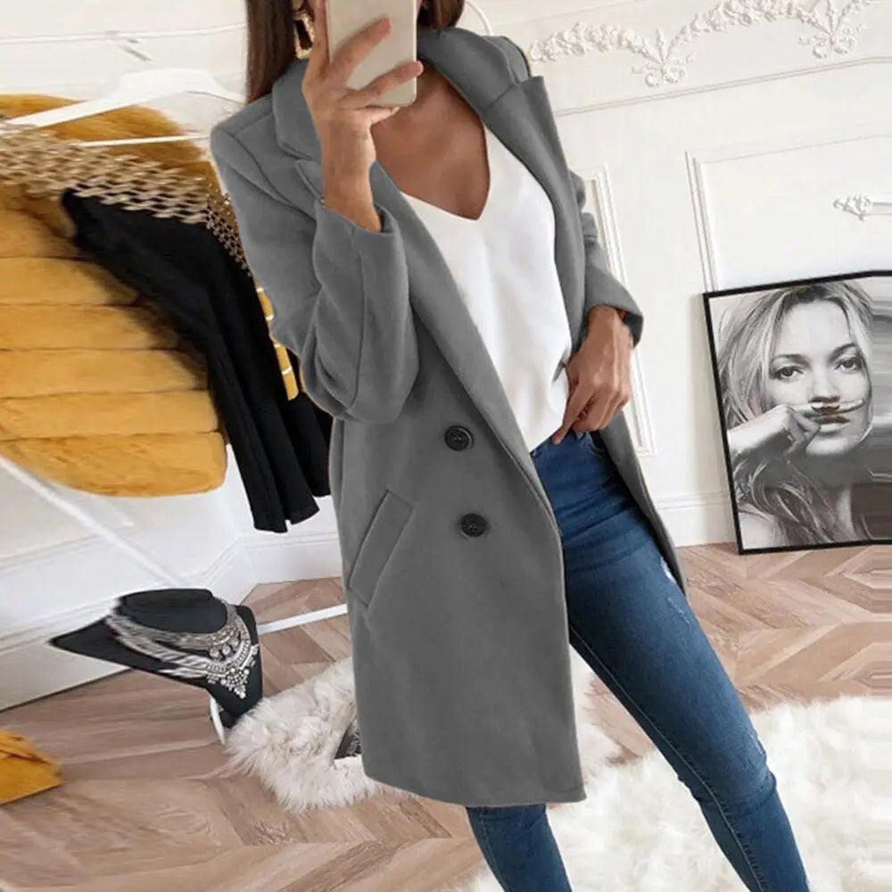 Medium Long Wool Coat hercurva