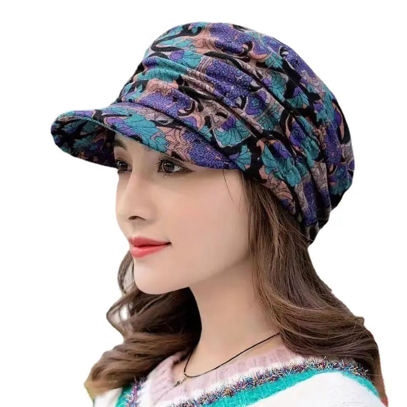 Female Korean Version Of A Hundred Soft Brim Hat Ethnic Wind hercurva