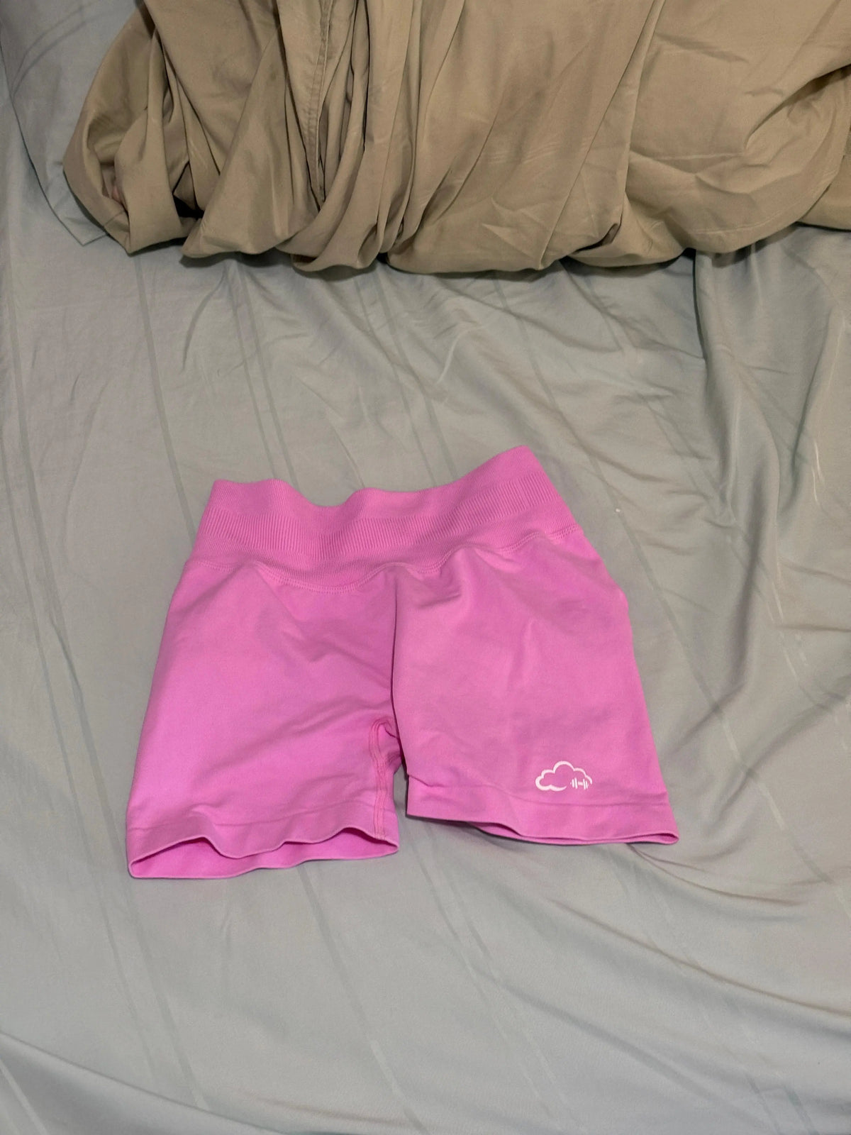 Cloud Activewear - Seamless Shorts Blue Pink hercurva