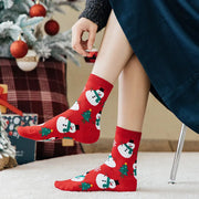 Snowman Elk Celebration Big Red Stockings hercurva