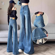 Women's Narrow Wide-leg Skinny Jeans hercurva