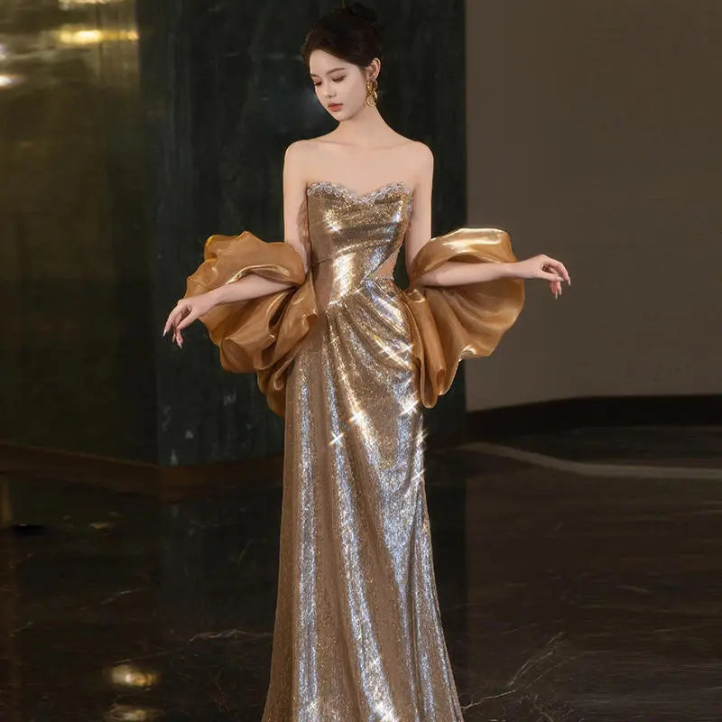 Niche Banquet Temperament Evening Dress hercurva