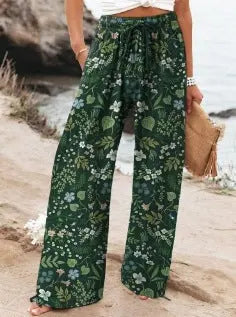 Casual Wide Leg Sports Trousers hercurva